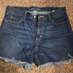 Old Navy Women's Dark Blue Jean Shorts